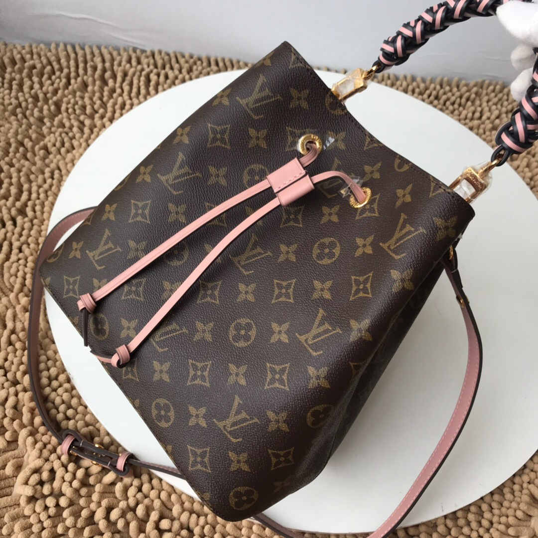 L0vis Vvtt0n good quality Bag Neonoe M43985 with pink