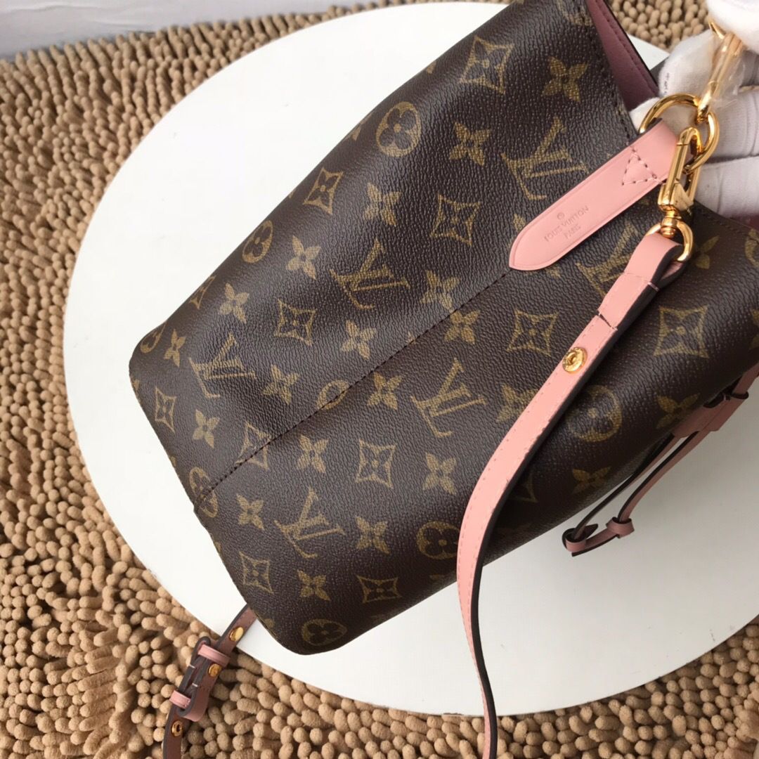 L0vis Vvtt0n good quality Bag Neonoe M43985 with pink