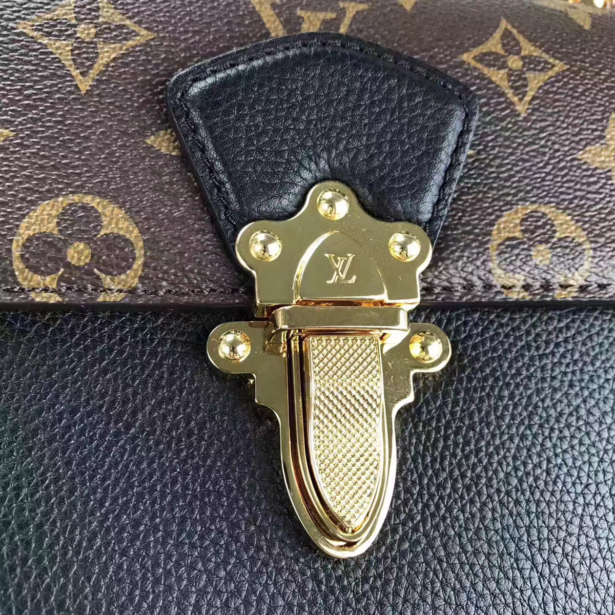 L0vis Vvtt0n Monogram canvas chain black bag VICTOIRE handbag M41731