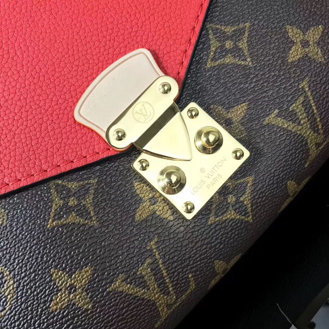 Lious Vvtt0n Pallas chain shoulder Red bag M41200