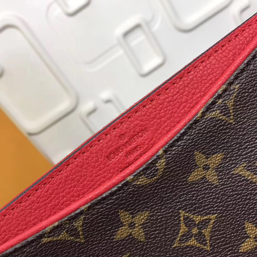 Lious Vvtt0n Pallas chain shoulder Red bag M41200