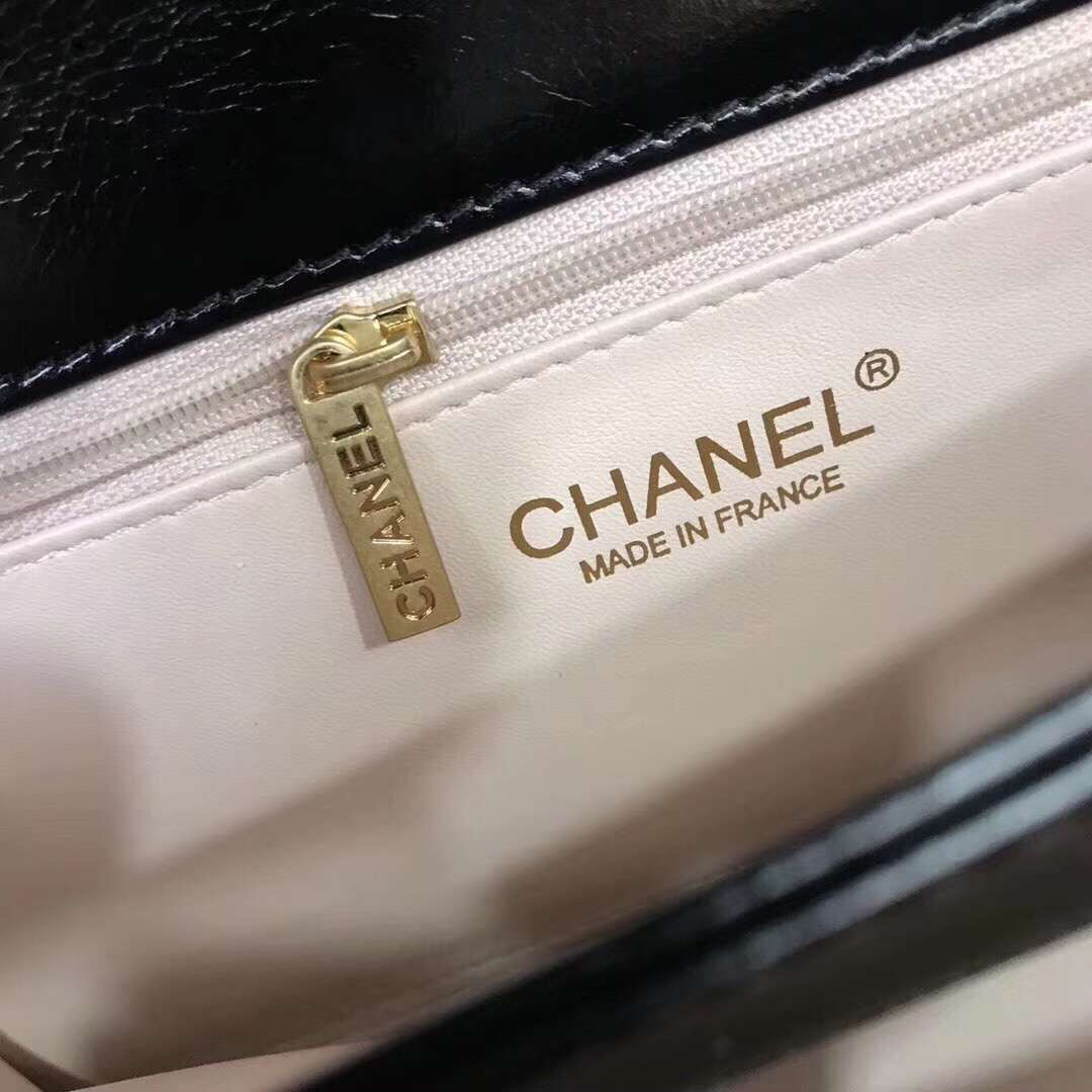 Ch**el Flap Bag with Black