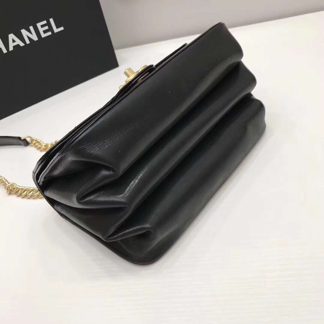Ch**el Flap Bag with Black