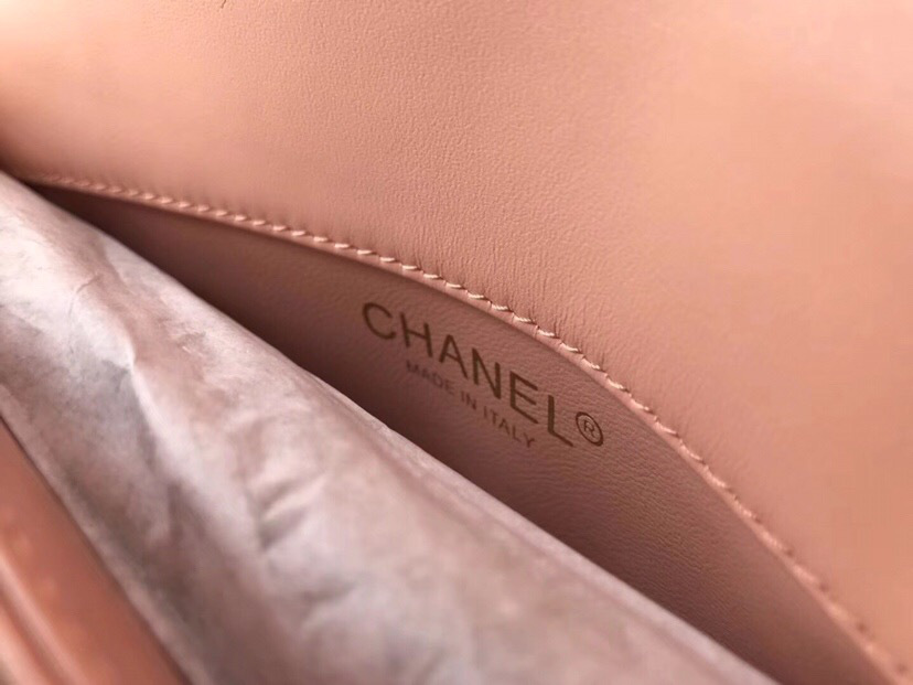 Ch**el Coco Handle Bag Pink