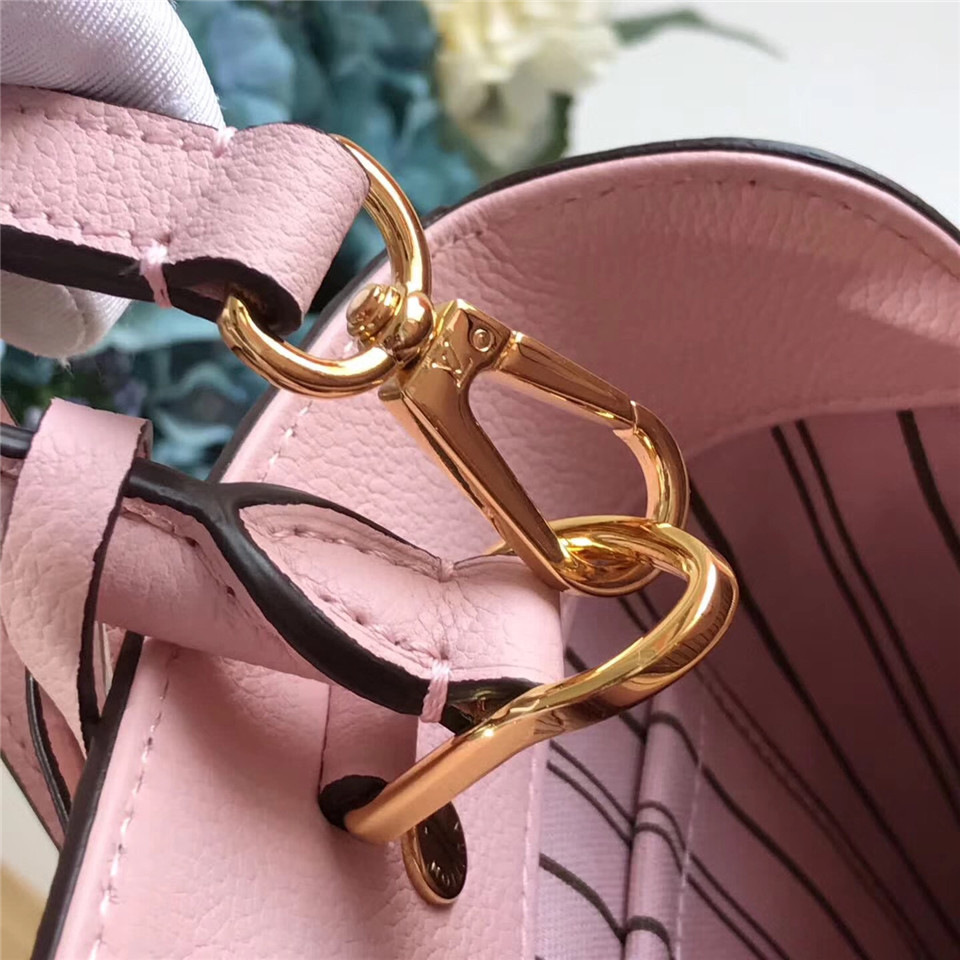 L0vis Vvtt0n Montaigne Medium Bag with Pink M41046