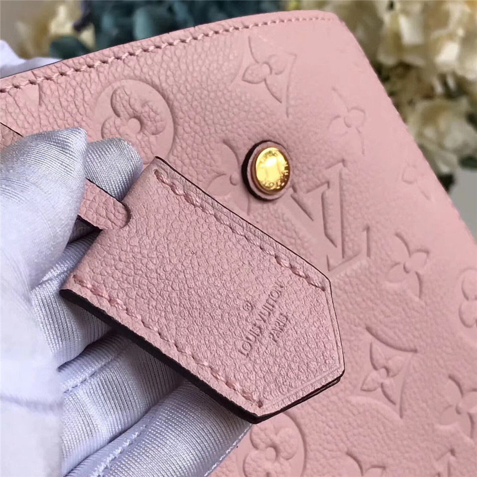 L0vis Vvtt0n Montaigne Medium Bag with Pink M41046
