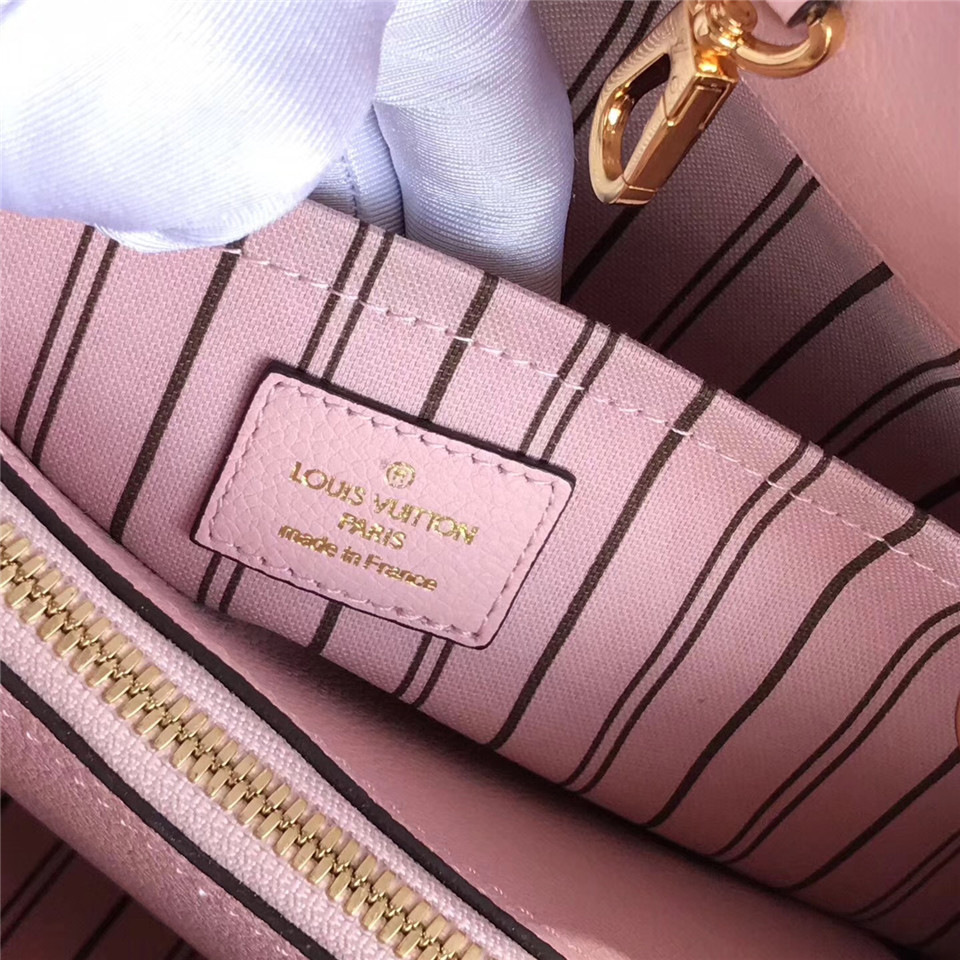 L0vis Vvtt0n Montaigne Medium Bag with Pink M41046