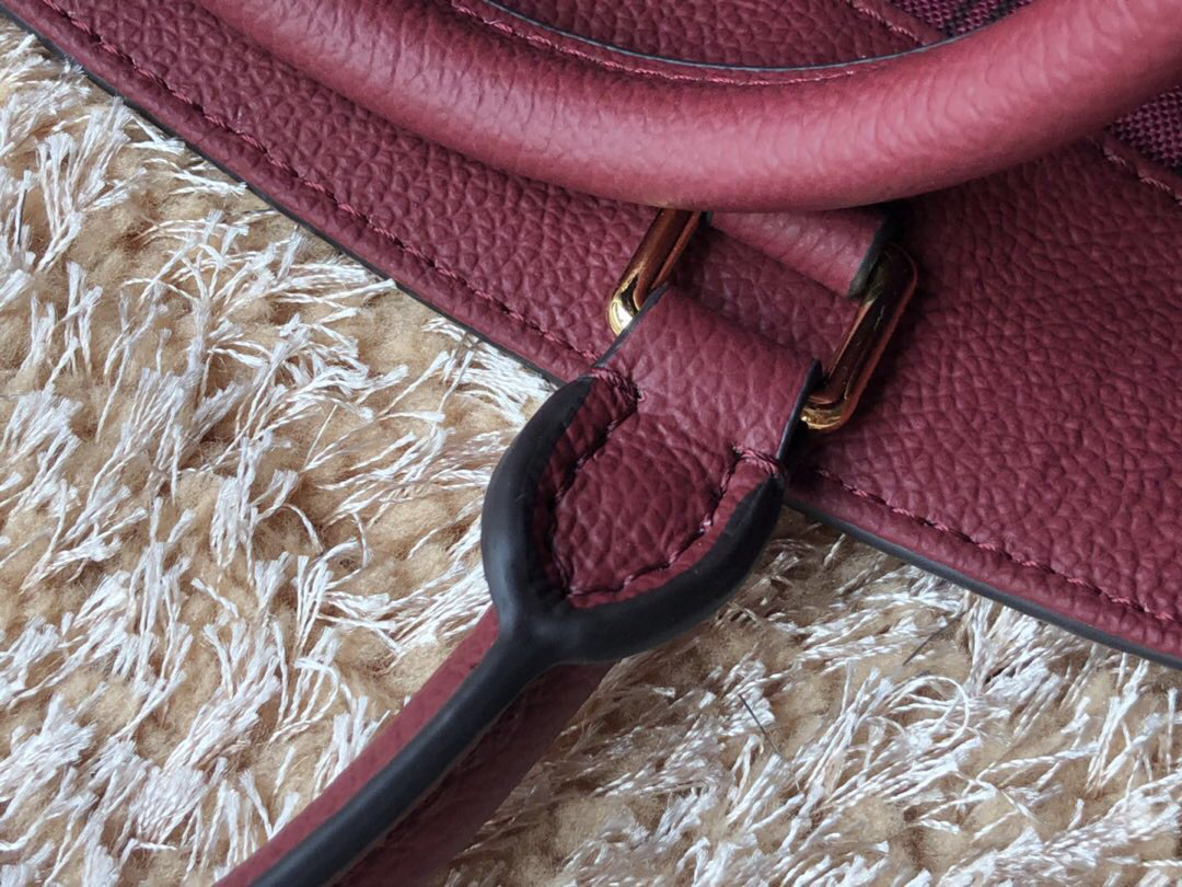 L0vis Vvtt0n Montaigne Medium Bag with Maroon M41046