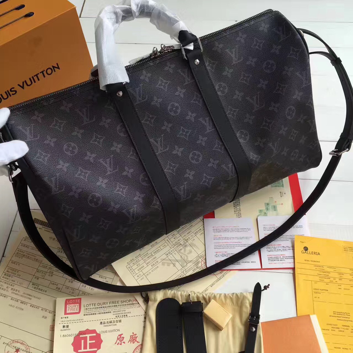 L0vis Vvtt0n Original Keepall Monogram M40569