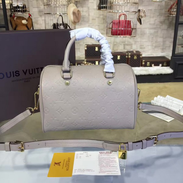 L0vis Vvtt0n SPEEDY Bag with white 30cm