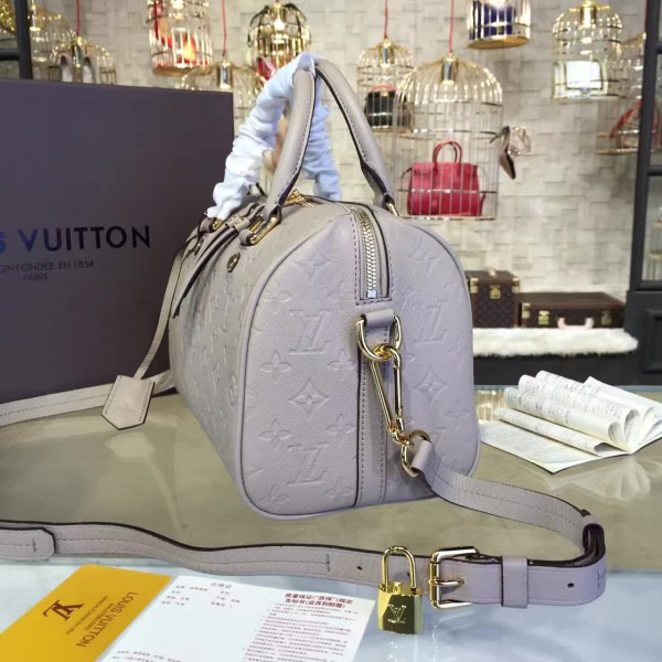 L0vis Vvtt0n SPEEDY Bag with white 30cm