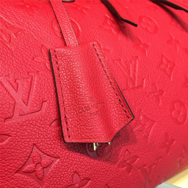 L0vis Vvtt0n SPEEDY Bag with Red 30cm