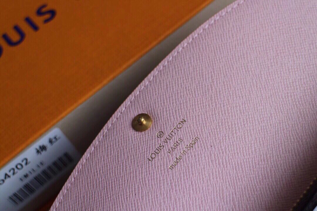 L0vis Vvtt0n Emilie Pink Wallet M64202