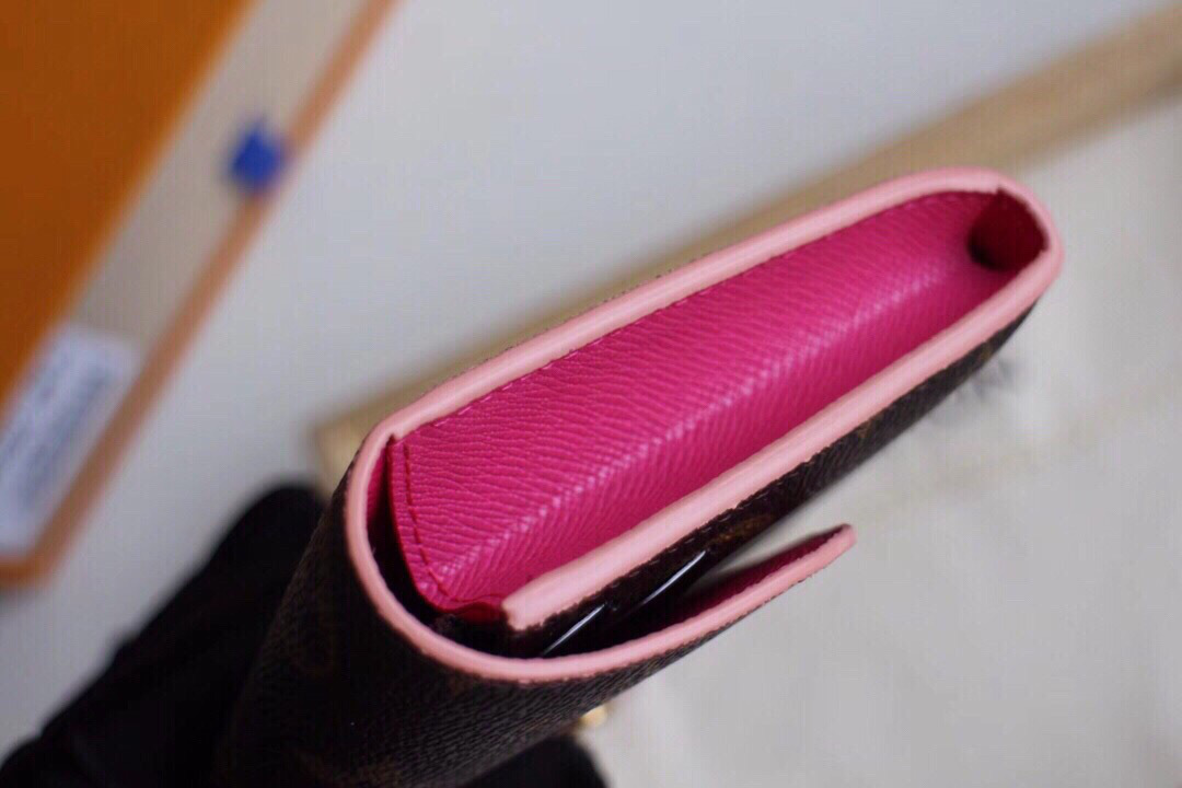 L0vis Vvtt0n Emilie Rose Red Wallet M64202