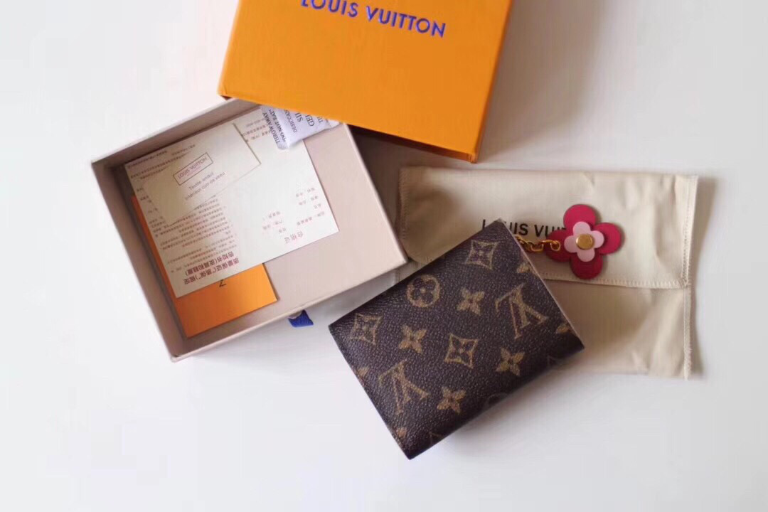L0vis Vvtt0n Original Emilie Rose Red Wallet
