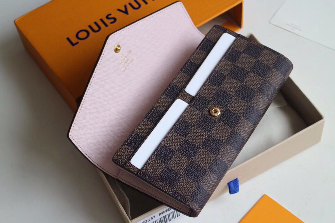 L0vis Vvtt0n Original Envelope Pink Wallet M62235