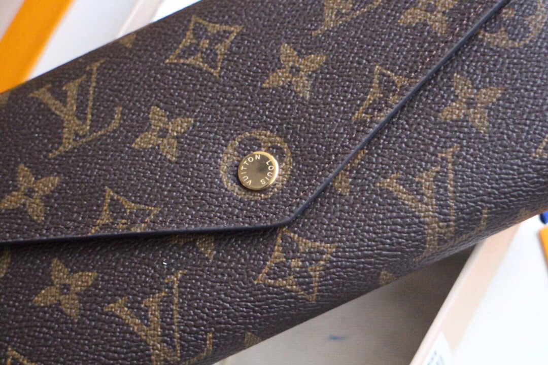 L0vis Vvtt0n Original Monogram Envelope Red Wallet M62235