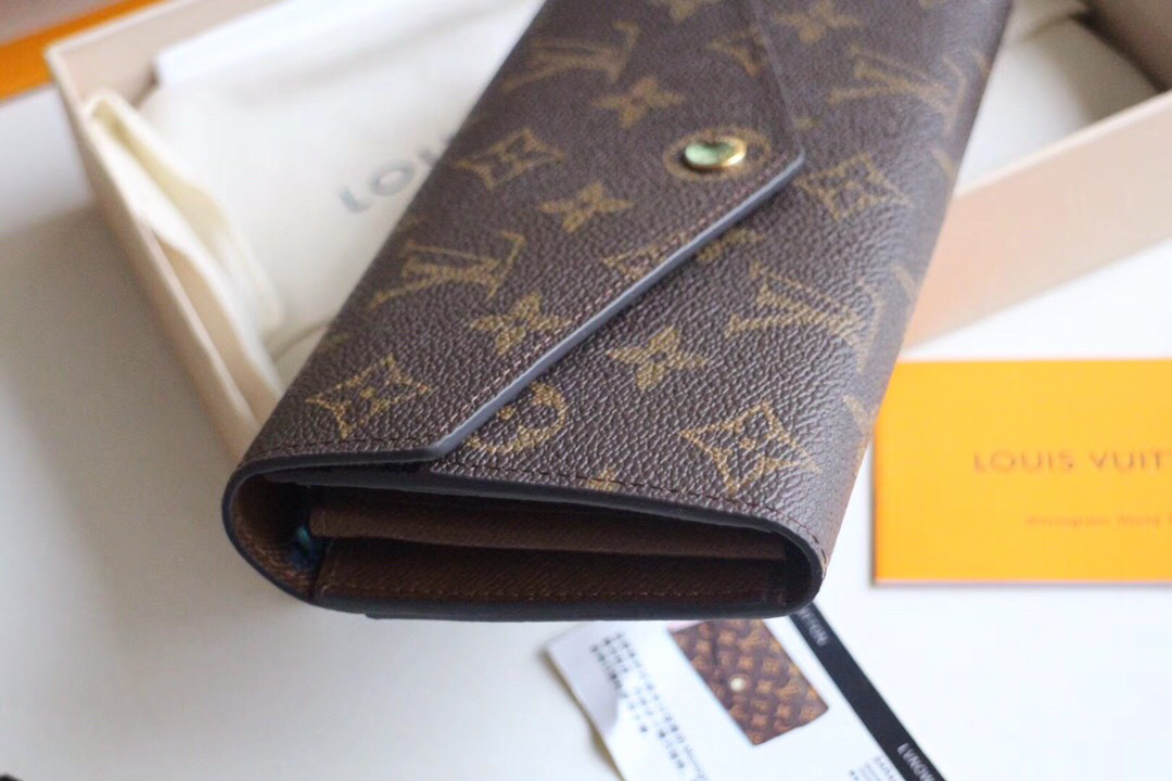 L0vis Vvtt0n Original Monogram Envelope Brown Wallet M62235