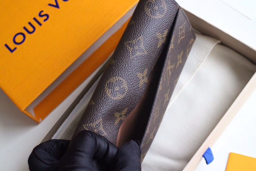 L0vis Vvtt0n Original Monogram Envelope Brown Wallet M62235