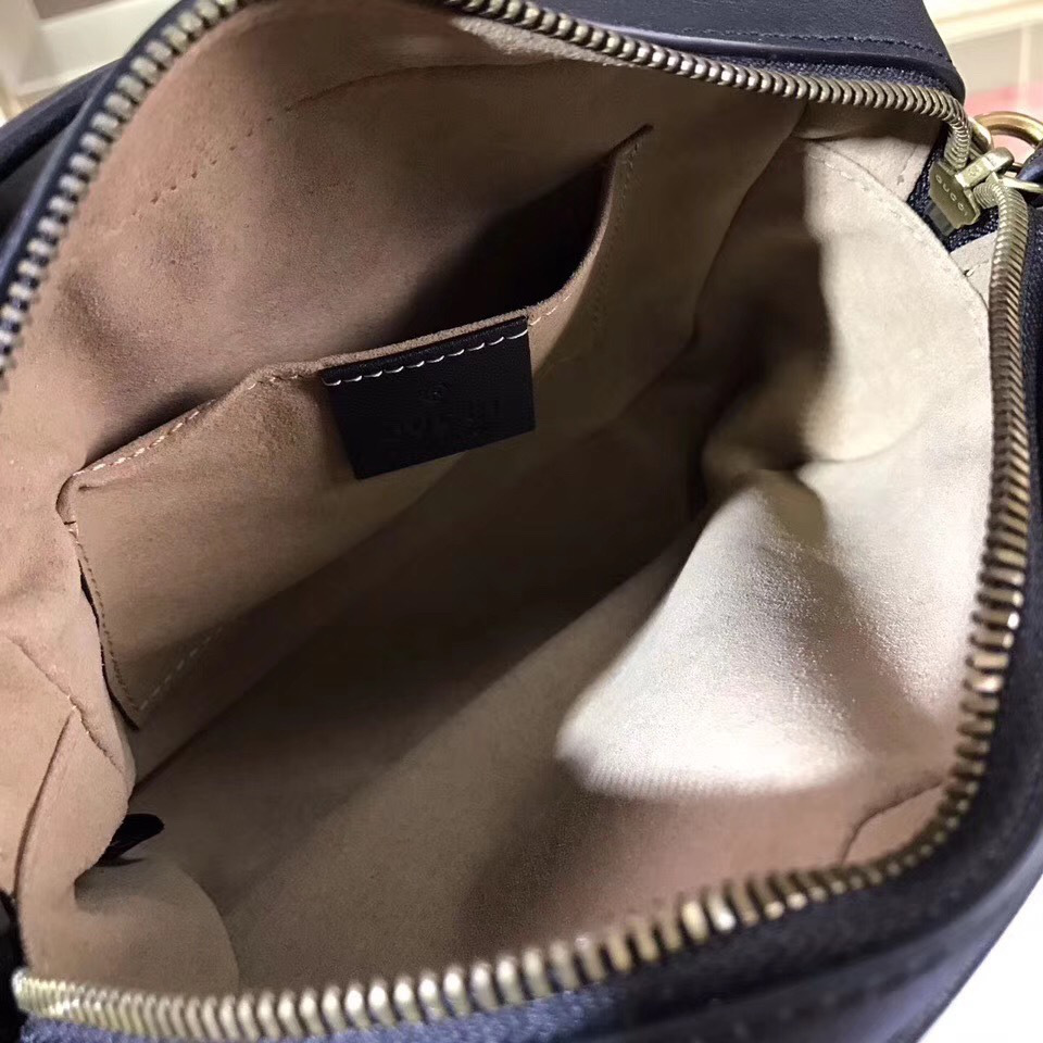 Gvc*1 Marmont matelassé mini bag in Black