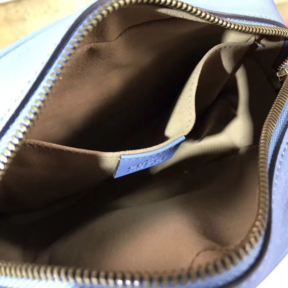 Gvc*1 Marmont matelassé mini bag in Blue