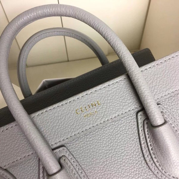 Ce1i*e Micro Luggage Calfskin Handbag in Light Blue