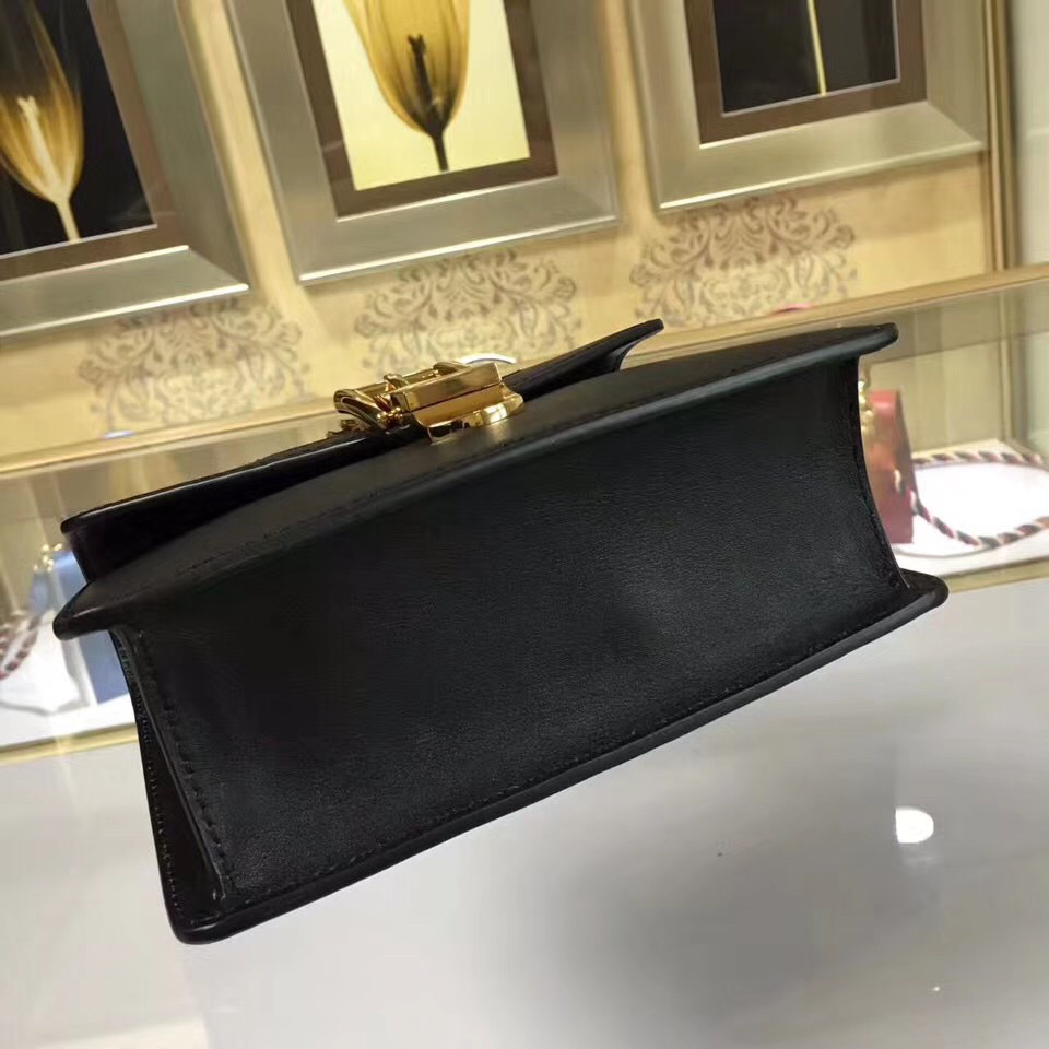 Gvc*1 Sylvie leather mini bag in Black 470270