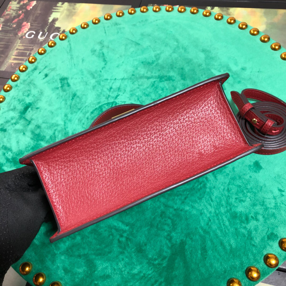 Gvc*1 Sylvie leather bag in Red 470270