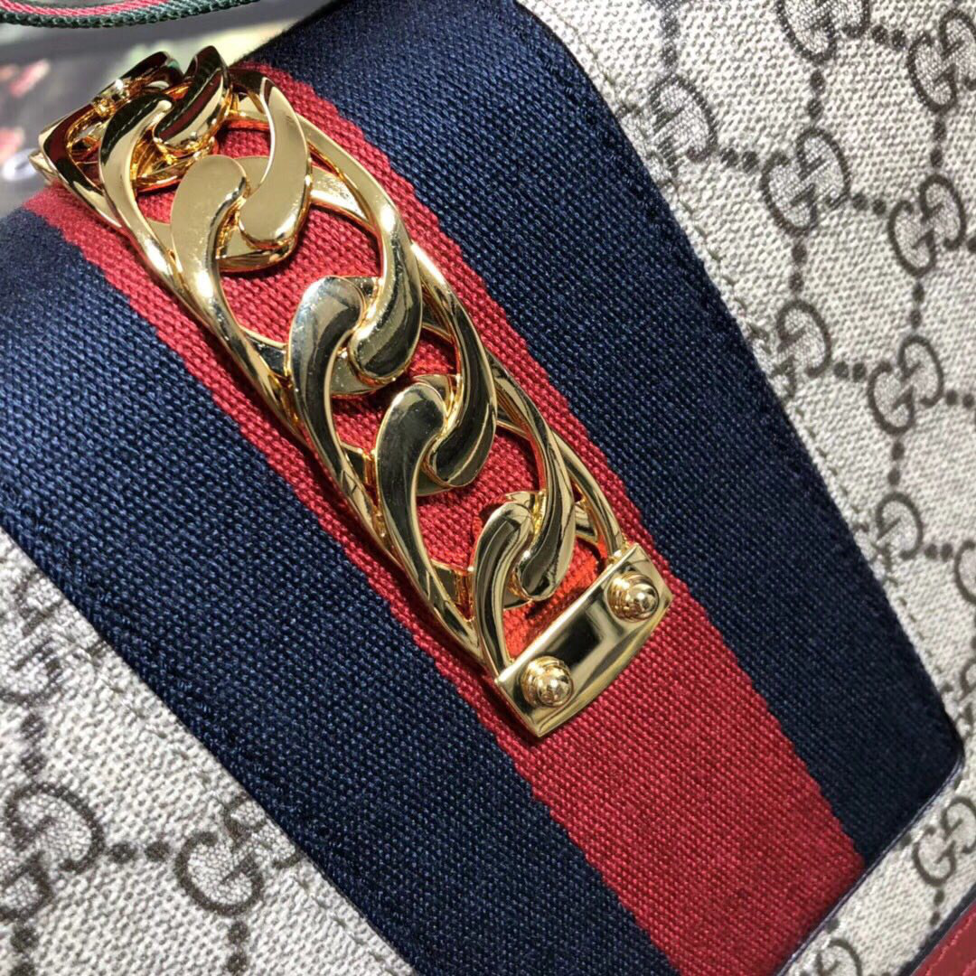 Gvc*1 Sylvie shoulder Red bag leather 421882