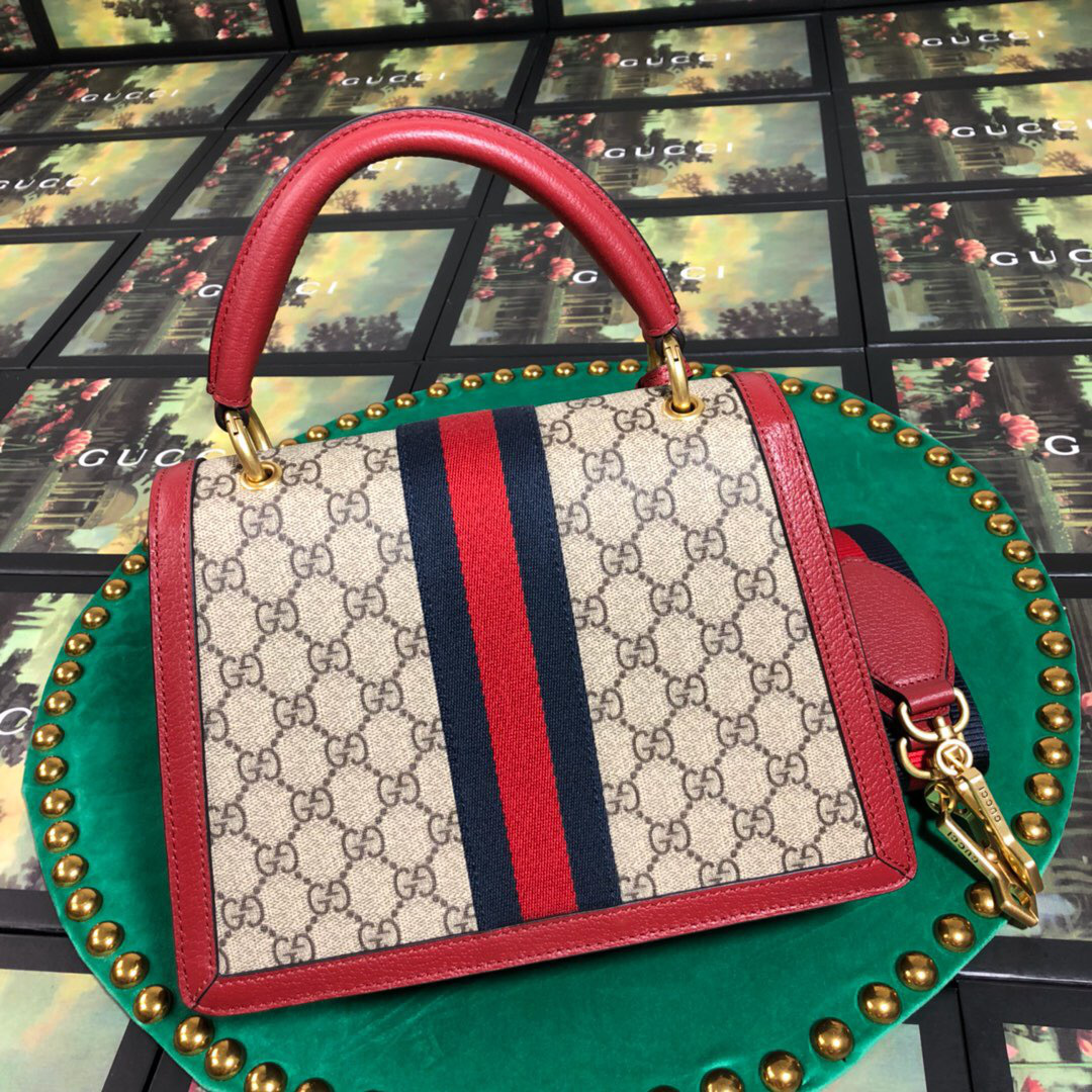 Gvc*1 Queen Margaret small top handle bag in Red 476541