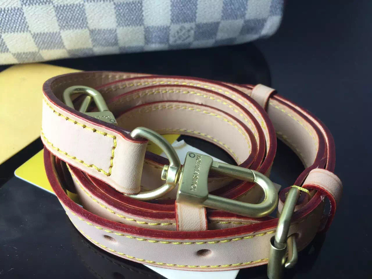 L0vis Vvtt0n Damier Azur Speedy 30cm With Shoulder Strap Bag N41001