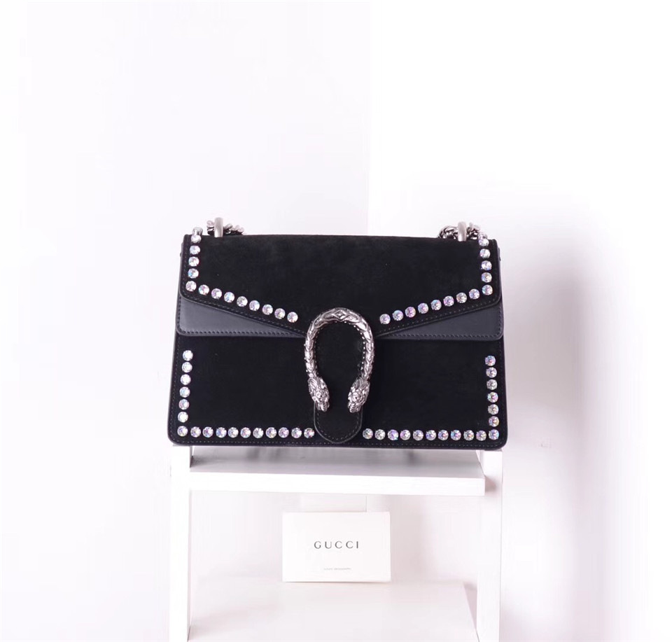 Gvc*1 Dionysus Calfskin Black Bag 400249