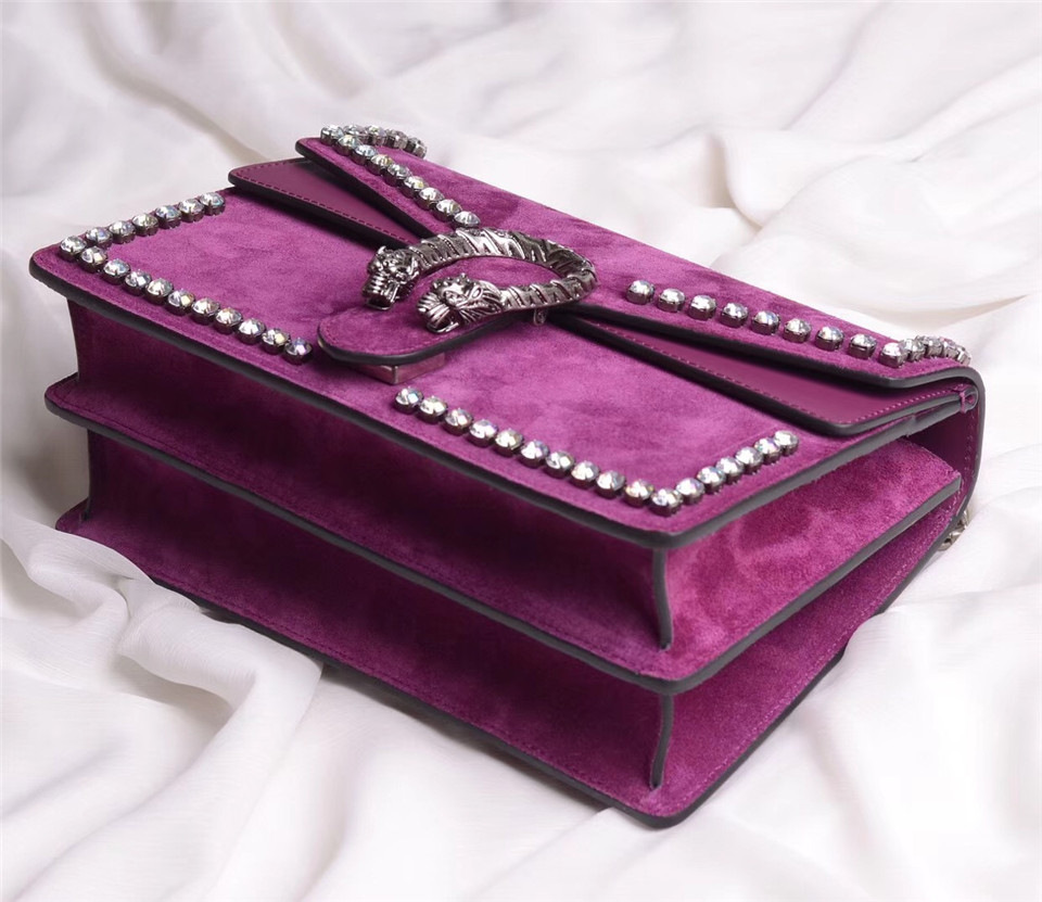 Gvc*1 Dionysus Calfskin Purple Bag 400249