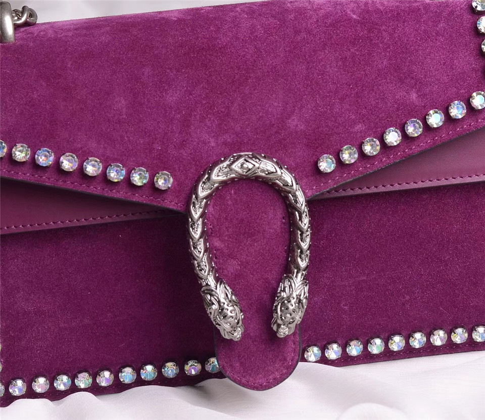 Gvc*1 Dionysus Calfskin Purple Bag 400249