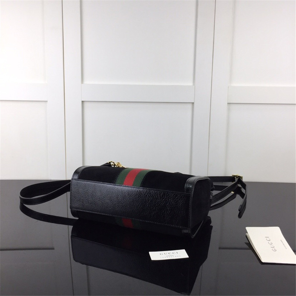 Gvc*1 Ophidia small GG tote bag in Black 547551