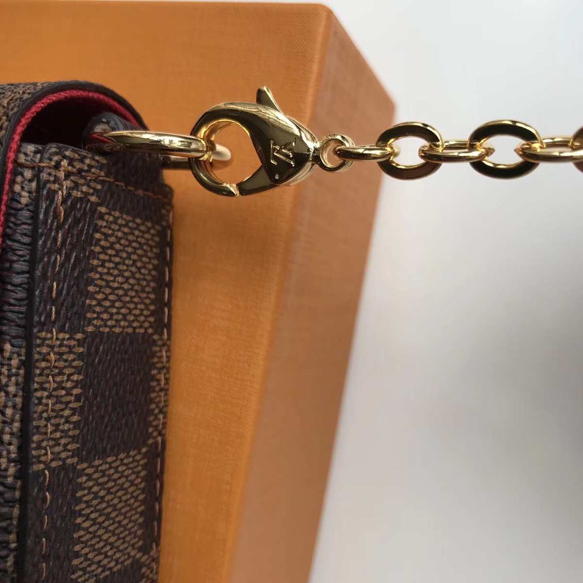 L0vis Vvtt0n Damier Canvas Pochette Felicie Wallets Handbag 63032