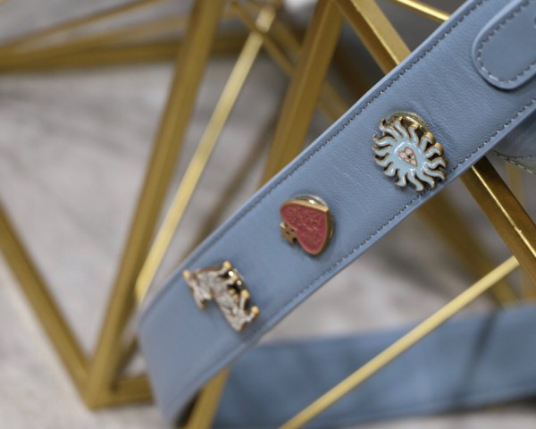 D10r Lady Lambskin Light Blue Handbag 20CM