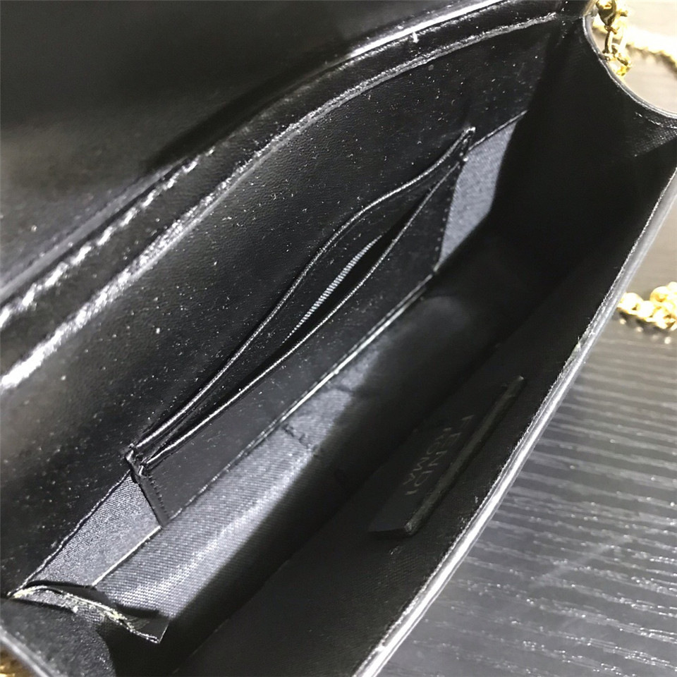 F**di Original Calfskin Leather Pocket in Black