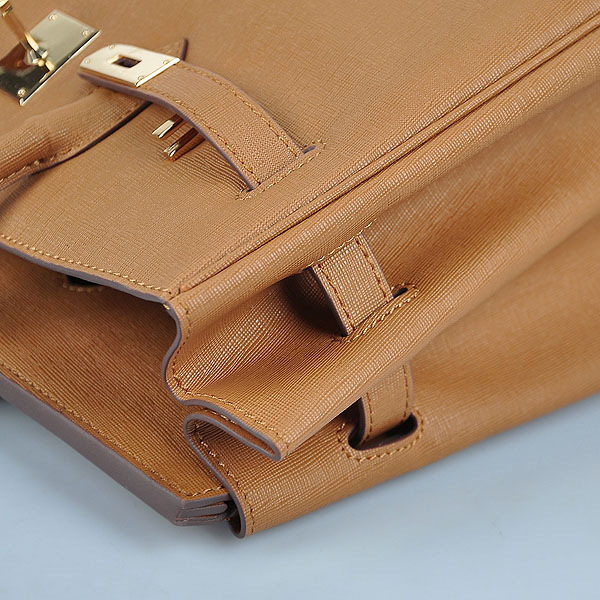 H**me5 original togo leather birkin 30cm bag in Light Coffee