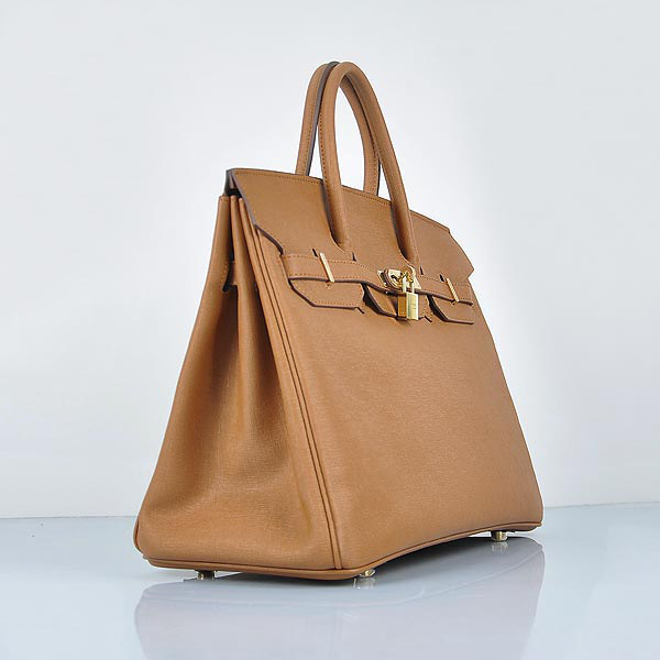 H**me5 original togo leather birkin 30cm bag in Light Coffee