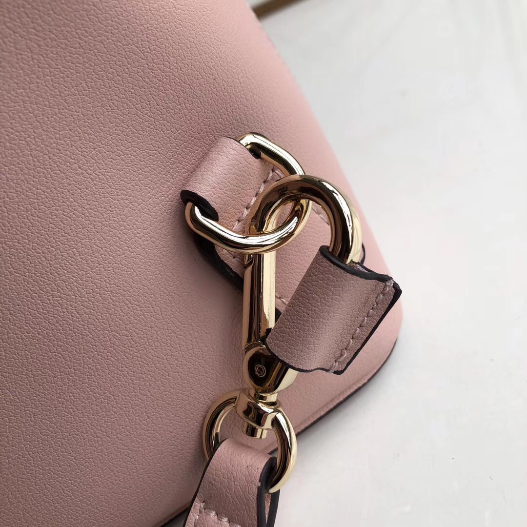 Chloe Faye Calfskin Large Backpack in Pink