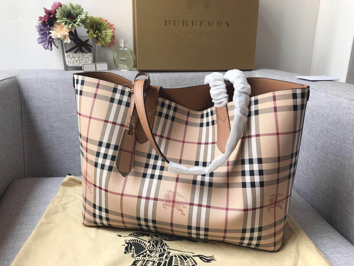 Bv*b*rry Double Side Shopping bag for Women in Khaki