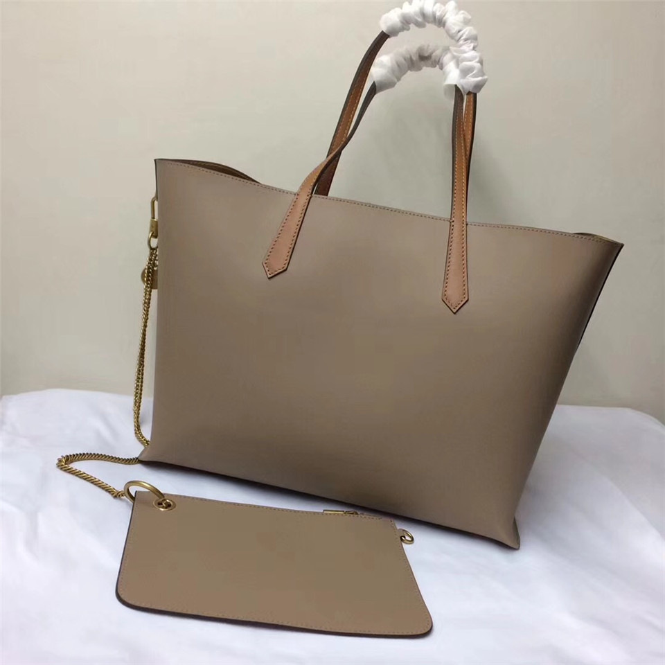 Givenchy original leather shopping handbag in Khaki