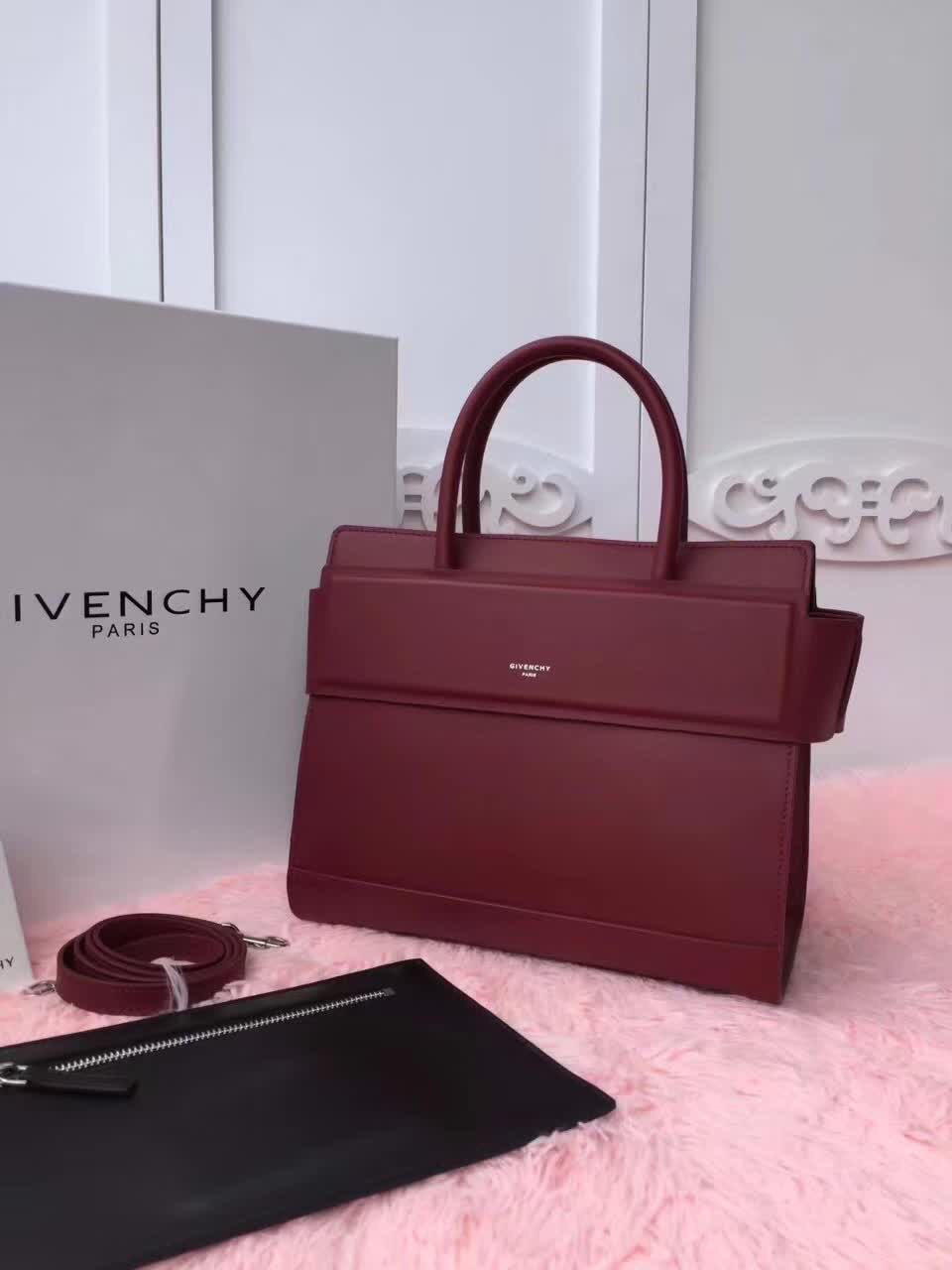 Givenchy original Handbag for Women in Wine Red