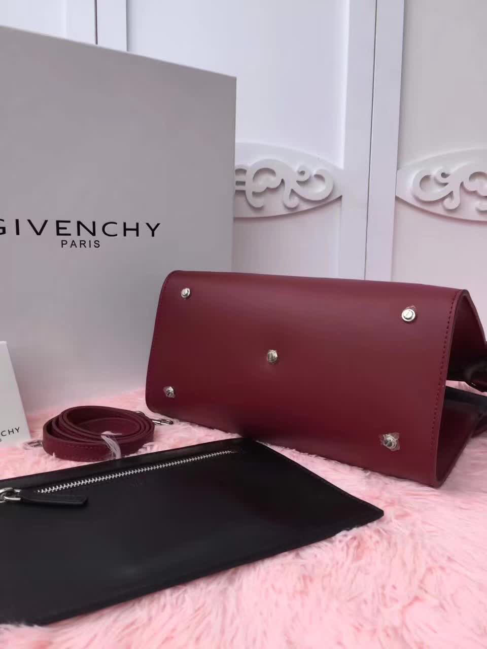 Givenchy original Handbag for Women in Wine Red