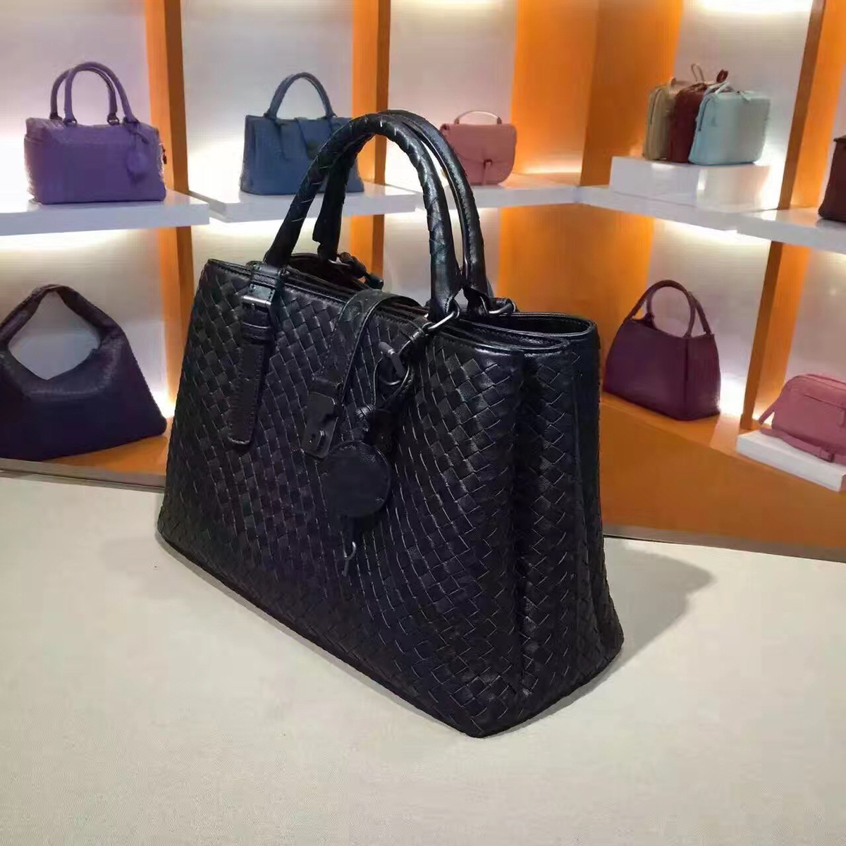B0tt*ga Ven*ta Black Handbag 7453