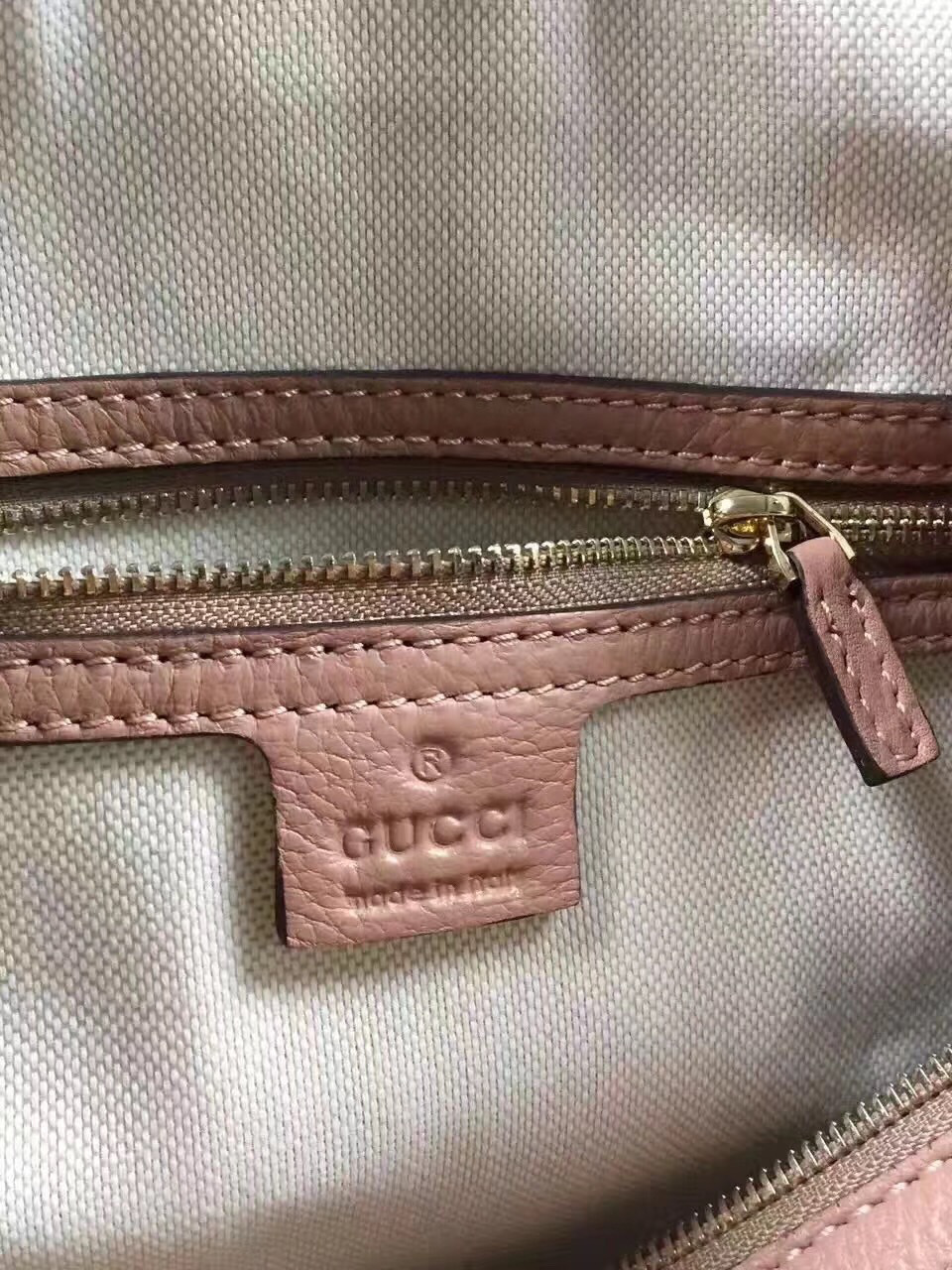 Gvc*1 Webby Speedy Canvas Cross Body Bag in Pink