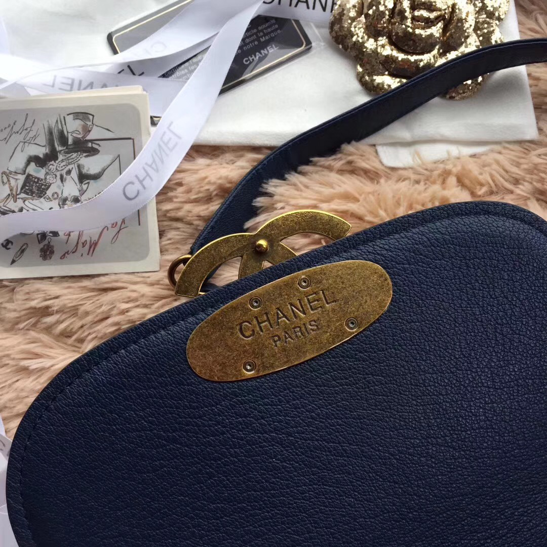 Ch**el Original Leather Bag in Blue