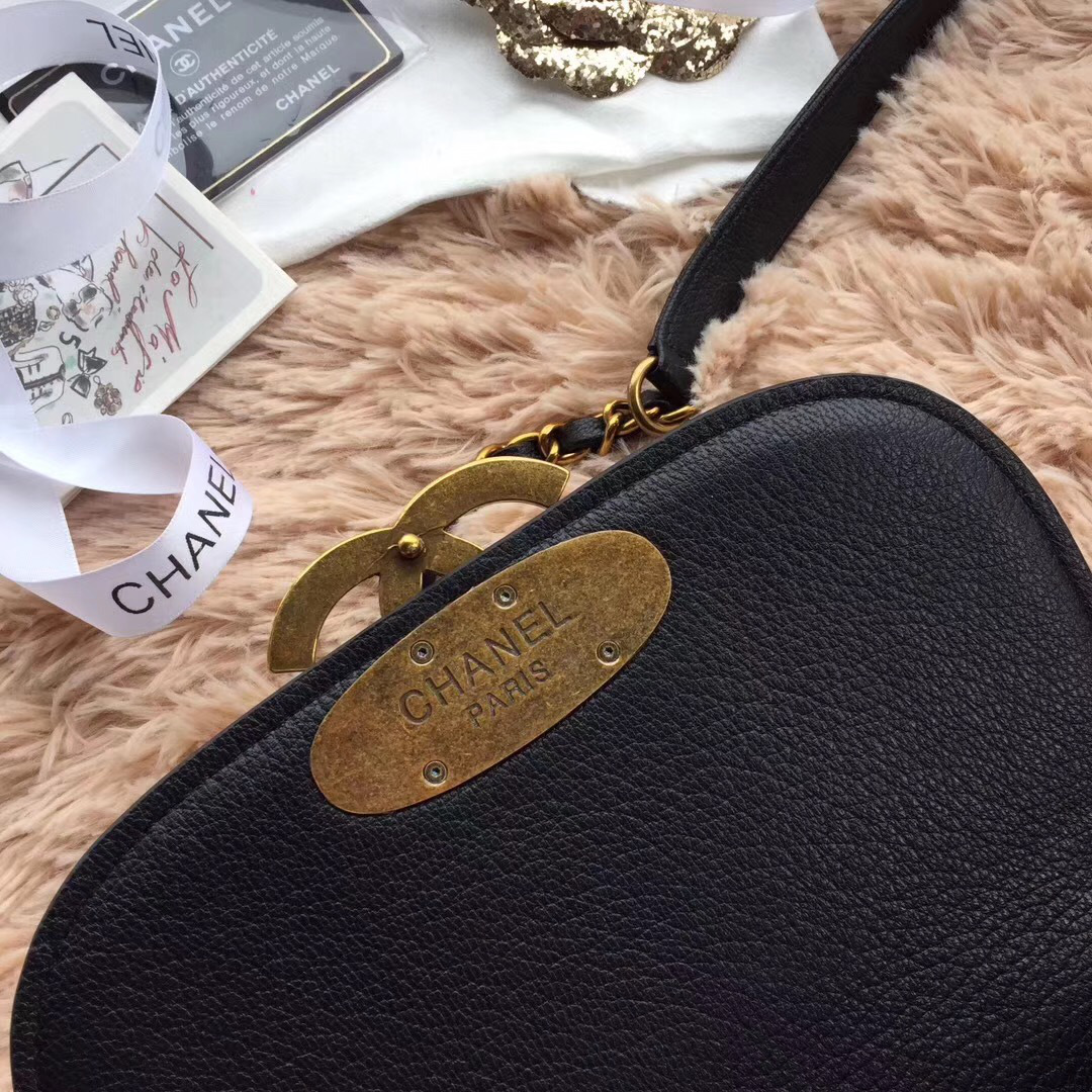 Ch**el Original Leather Bag in Black