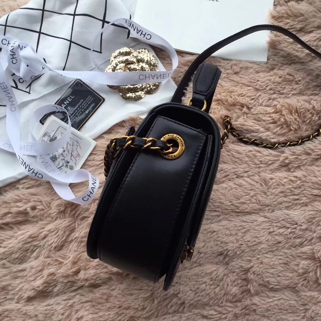 Ch**el Original Leather Bag in Black
